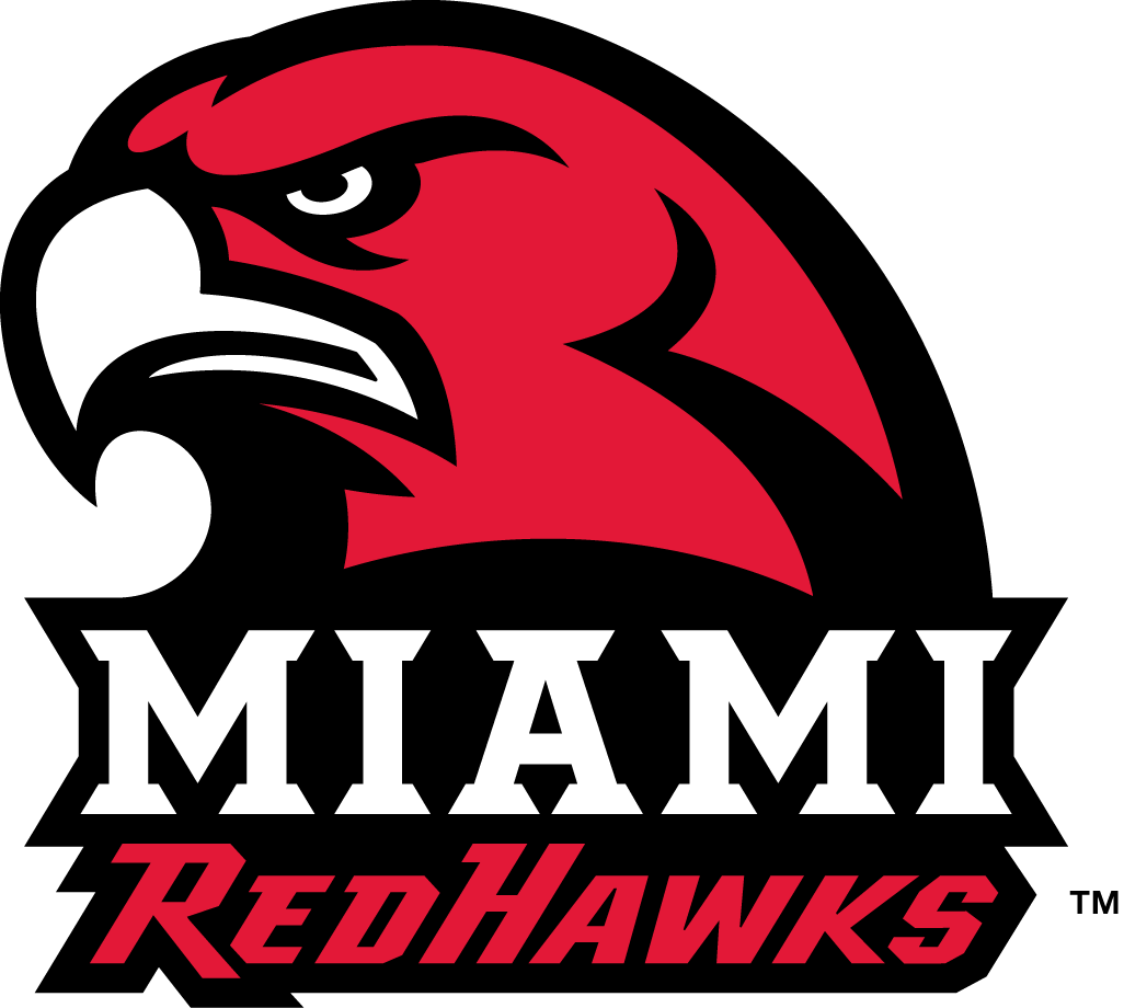 Miami (Ohio) Redhawks 2014-Pres Secondary Logo diy DTF decal sticker